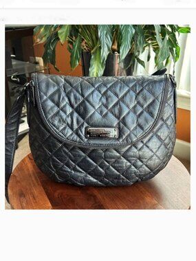 MARC BY MARC JACOBS Natasha Quilted Crossbody Bag Black